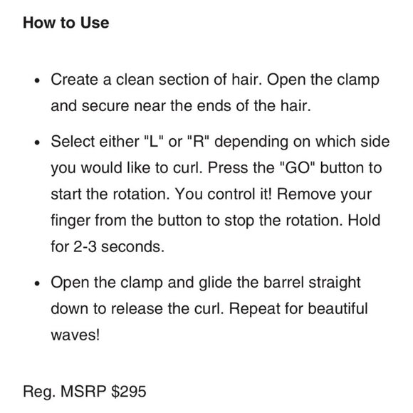 Beachwaver Pro 1.25" Rotating Curling Iron With Digital Display - Picture 8 of 8